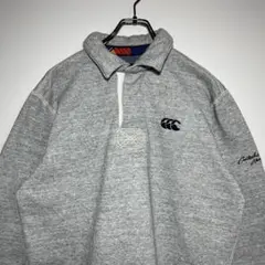 CANTERBURY　カンタベリー　ラガーシャツ　サイズL　ポロシャツ　古着