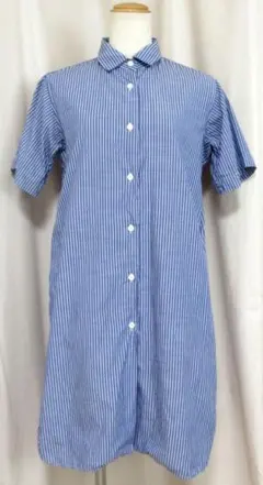 ヤエカ × シップス / 別注 半袖シャツワンピースのサムネイル