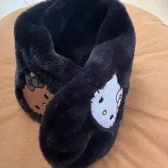 (新品未使用) ハローキティ ファーカチューシャ イヤーマフ