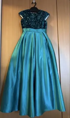 ピアノ発表会　ドレス 160 スパンコール フォーマル