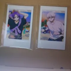 ブルーロック　凪　玲王 チェキ 文房具カフェ　インスタントフォトフィルム