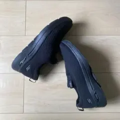 SKECHERS スケッチャーズ ブラック エアークール アーチフィットワイド
