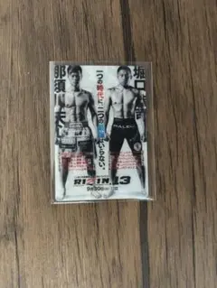 RIZIN.26 トレーディングカード 朝倉海 vs 堀口恭司 - メルカリ