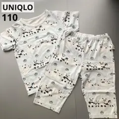 UNIQLO パジャマ　 パンダ銭湯　110
