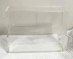 無印良品 アクリルコレクションスタンド引き扉付き・小