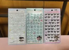 【正規品】ボンボンドロップシール ミニ サンリオ ハンギョドン シナモン クロミ