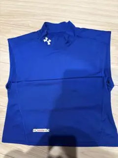 UNDER ARMOUR ノースリーブ アンダーシャツ SM 青