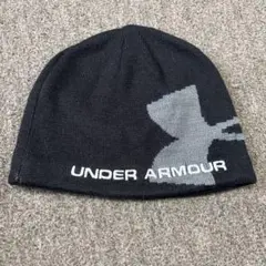 UNDER ARMOUR ブラック ニットビーニー