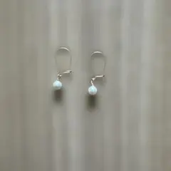 K14gf 淡雪 淡水パールピアス