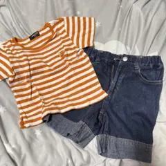 COMME CA ISM Tシャツ＆半ズボンのセット 90