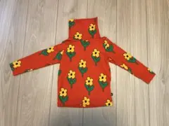 カーラインク　花柄タートルネック　74/80