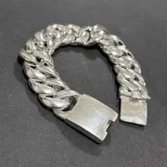 ヴィンテージ 喜平チェーンシルバーブレスレット S925刻印あり