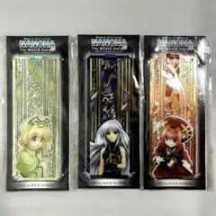 魔法少女リリカルなのは The MOVIE 2nd A's メタルブックマーカー 魔法少女リリカルなのは メタルブックマーカー なのは フェイト 2個