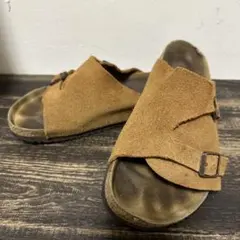 BIRKENSTOCK サンダル ベージュ 37 24cm - メルカリ