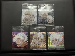 ワンピース　大海賊シールウエハース　LOG.13 ニカ5枚セット