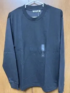 UNIQLO AIRism ブラック Sサイズ 長袖カットソー