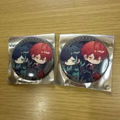 騎士A Knight A しゆんくん＆ばぁうくん デフォ 2個セット缶バッジ