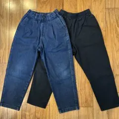 UNIQLO GU キッズ　パンツ　２枚組