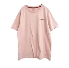 DUNLOP MOTORSPORT　ピンク　刺繍ロゴ　半袖　Tシャツ　Lのサムネイル