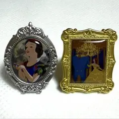 ディズニー プリンセス Canvas Ring 白雪姫 美女と野獣 ベル