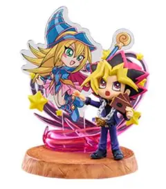 遊戯王　デュエリスト　フィギュアコレクション　武藤遊戯　ブラックマジシャンガール