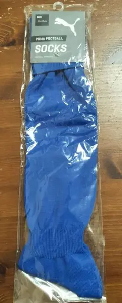 PUMA サッカーソックス 青 25-27cm