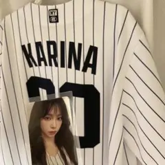 公式】aespa カリナ NBA XL ウォリアーズ カスタムユニフォーム - メルカリ