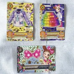 【有栖川おとめ】アイカツカード 3枚セット ポップコーデ まとめ売り
