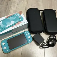 【動作品・付属品付き】 ニンテンドー Switch LITE ライト ターコイズ