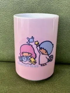 キキ＆ララ　リトルツインスターズ　湯呑み　当時品　昭和レトロ　レア