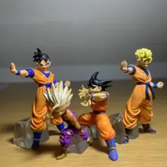 ドラゴンボールHG 悟空、悟飯、トランクス、ヤムチャ 4体セット