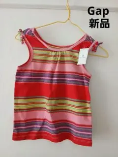 【新品】タグ付き　gap 袖なしカットソー　95cm