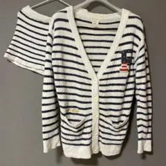 gelatopiquéストライプカーディガン&ショートパンツ