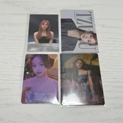 TWICE ツウィ トレカ4枚セット