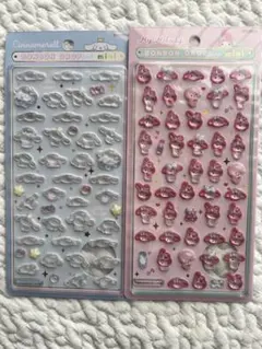 【正規品】ボンボンドロップシール　サンリオ　ミニ　シナモロール　マイメロディ