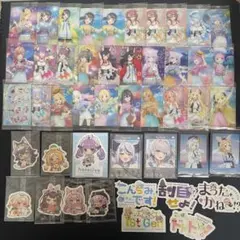 ホロライブ　ウエハース　カード　モバイルステッカー