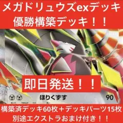 Nのゾロアークex ➕メガゲンガーex 構築済みデッキ ジムバトル優勝