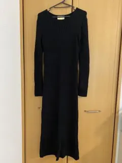ニットワンピース