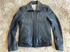 RICO 羊革レザージャケット ダブルジップ サイズS 革ジャン