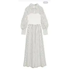 Snidel ニットビスチェボリュームワンピース