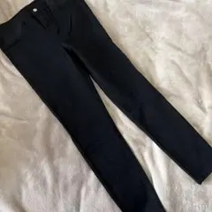 マタニティ パンツ スキニータイプ ブラック