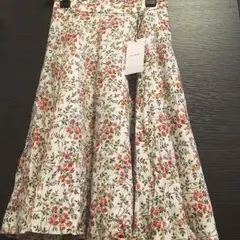 moussy 花柄スカート(膝丈)