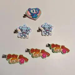 ナルミヤキャラクターズ ラバークリップ 6個セット