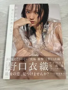 LOVE 野口衣織 写真集 君にしか教えない 未開封品 - メルカリ