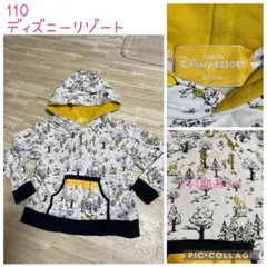 東京ディズニーリゾート 곰돌이 푸 パーカー 110cm