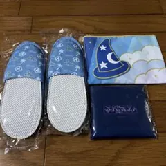 【新品】アンバサダーホテル★ミッキールーム★ポーチ★エコバッグ★子供用スリッパ
