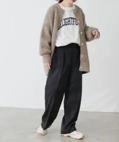 natural coutureナチュラルクチュール☆骨スト優勝美シルタックパンツのサムネイル