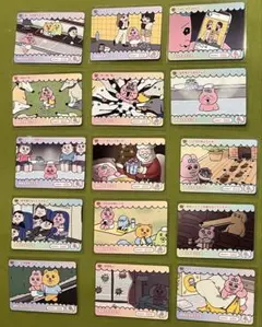 おぱんちゅうさぎ　カードダス　15枚セット