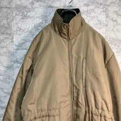 アーノルドパーマー　ダウンジャケット　ハイネック　ベージュ　コードストッパー