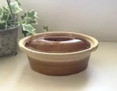 フランスアンティーク 陶器製オーバルキャセロール フランスアンティーク 陶器製オーバルキャセロール - メルカリ